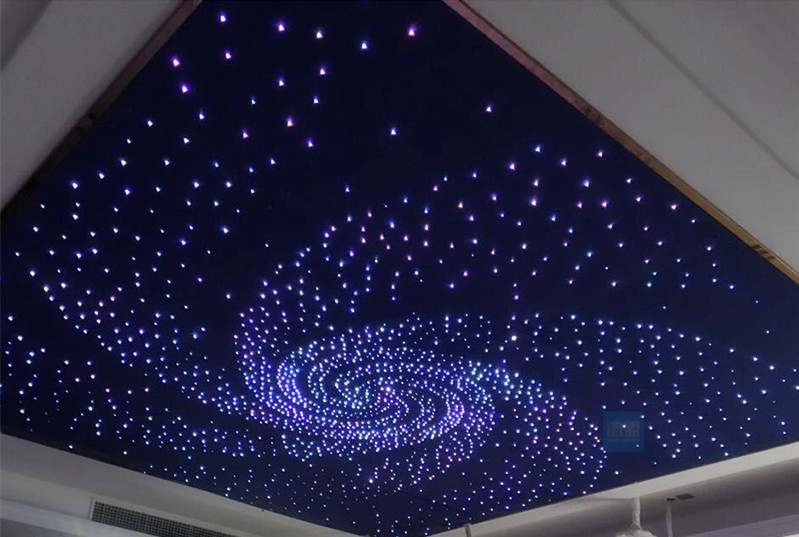 Polyester Fiber Optic Star Ceiling Panel
