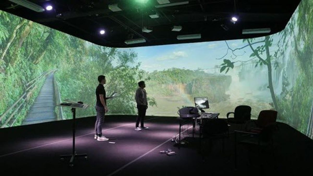 Project screening. Environment сцена;. Virtual environment. 3d immersive collaboration. Иммерсивный экран.