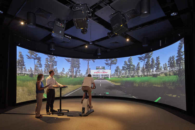 180° Curved Projection Screen for Flight Simulator System - Buy Curved ...