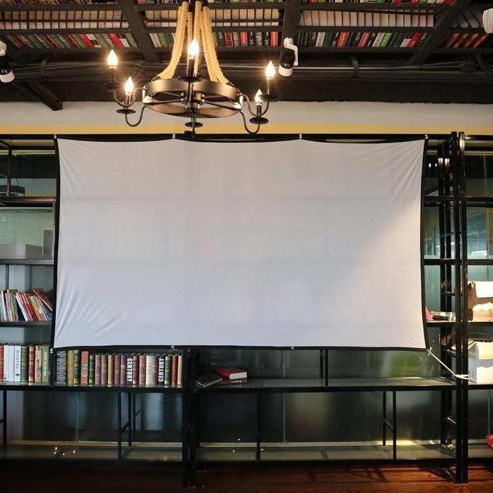 China front&rear projection screen with eyelets